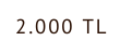 2 000 tl